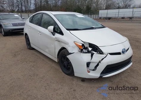 2014 Toyota Prius Four z USA, uszkodzony, nr VIN JTDKN3DU9E1743489